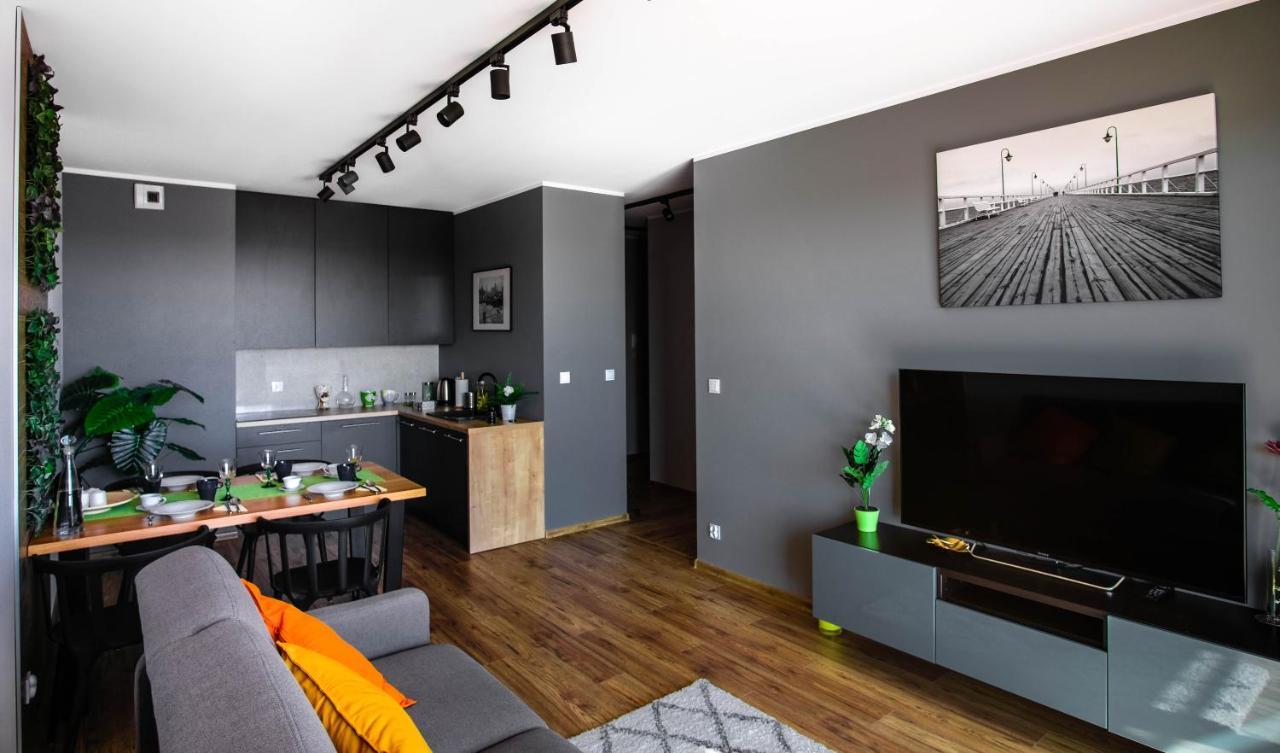 Sunrise Home W Sercu Gdanska Bagian luar foto