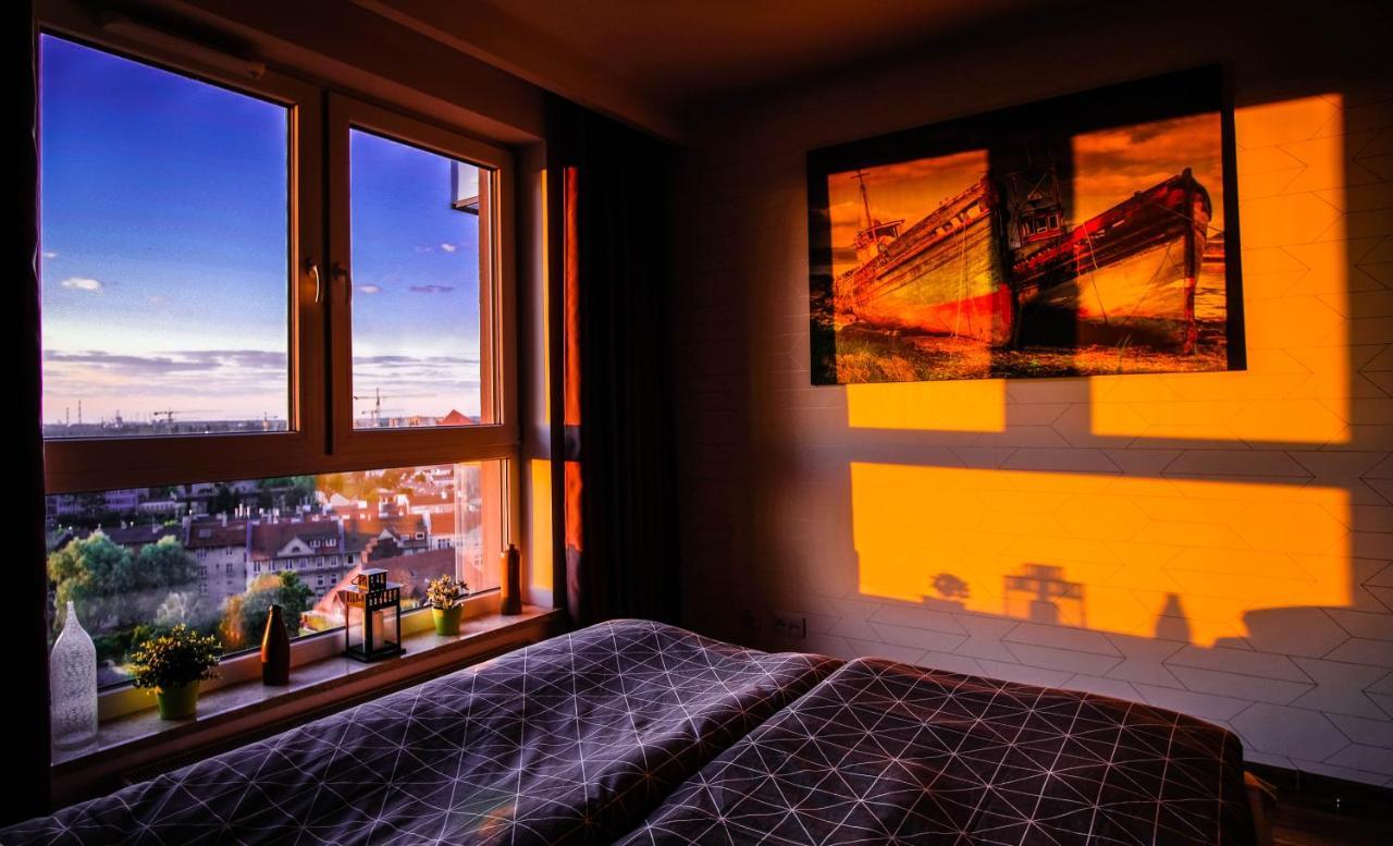 Sunrise Home W Sercu Gdanska Bagian luar foto